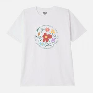 (165263180) 플라워 댄스 반팔티 WHITE